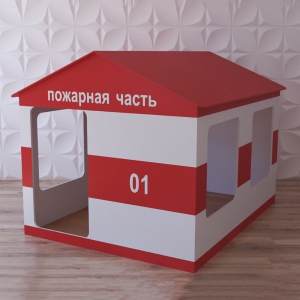 Детский игровой домик «Пожарная служба» - fgospostavki.ru - Шуя