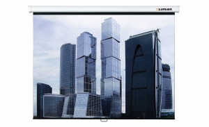 Настенный проекционный экран Lumien Eco Picture (LEP-100105) 160х160 см - fgospostavki.ru - Шуя