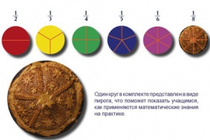 Учебно-игровой комплекс на магнитах "Доли круга" - fgospostavki.ru - Шуя