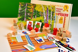 Игровой набор Фребеля "Три медведя" (серия "Сказочный мир". Выпуск 2) - fgospostavki.ru - Шуя