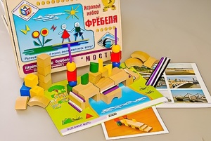 Игровой набор Фребеля "Мосты" (серия "Эксперимент") - fgospostavki.ru - Шуя