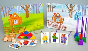 Игровой набор Фребеля "Заюшкина избушка" (серия "Сказочный мир". Выпуск 1) - fgospostavki.ru - Шуя