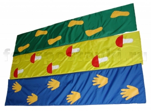 Коврик координационный (из 3-х дорожек + чехол) 120х250 сантиметров - fgospostavki.ru - Шуя