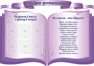 Стенд "Азбука достижений" (резной стенд из 3-х частей) - fgospostavki.ru - Шуя