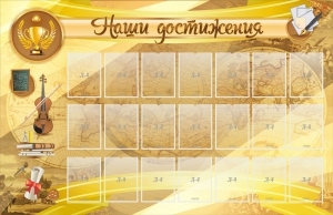 Стенд "Наши достижения" Вариант 5 - fgospostavki.ru - Шуя