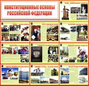 Стенд "Конституционные основы РФ" - fgospostavki.ru - Шуя