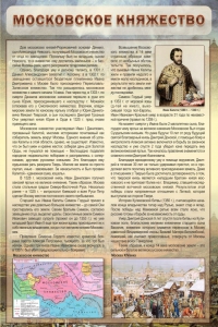 Стенд "Московское княжество" - fgospostavki.ru - Шуя