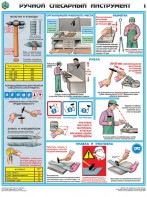 Комплект плакатов "Ручной слесарный инструмент" - fgospostavki.ru - Шуя