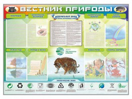 Стенд-уголок "Вестник природы" Вариант 1 - fgospostavki.ru - Шуя