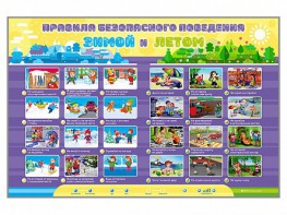 Интерактивный стенд "Правила безопасного поведения Зимой и Летом" - fgospostavki.ru - Шуя