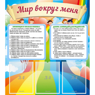 Стенд "Мир вокруг меня" - fgospostavki.ru - Шуя