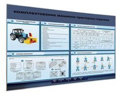 Электрифицированный светодинамический стенд «Комплектование машинно-тракторных агрегатов» - fgospostavki.ru - Шуя