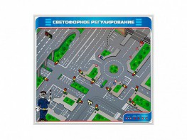 Электрифицированный магнитно-маркерный стенд "Светофорное регулирование" - fgospostavki.ru - Шуя