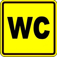 Тактильный знак (WC) 100х100 - fgospostavki.ru - Шуя