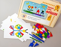 Игровой набор Фребеля "Конструктор плоскостной-3" (Серия "Эксперимент") - fgospostavki.ru - Шуя