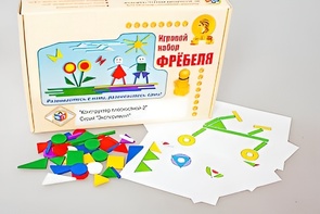 Игровой набор Фребеля "Конструктор плоскостной-2" (Серия "Эксперимент") - fgospostavki.ru - Шуя