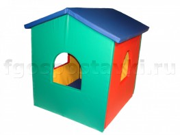 Домик игровой без аппликаций (трансформируется в маты) - fgospostavki.ru - Шуя