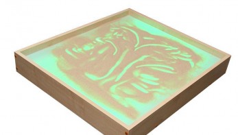 Планшет для рисования песком Радуга. Подсветка RGB. - fgospostavki.ru - Шуя