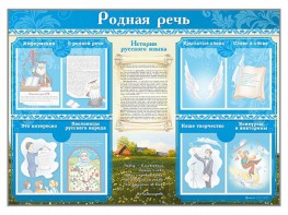 Стенд-уголок "Родная речь" - fgospostavki.ru - Шуя