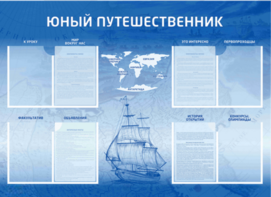 Стенд-уголок "Юный путешественник" - fgospostavki.ru - Шуя