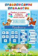 Стенд "Правописание предлогов" - fgospostavki.ru - Шуя