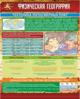 Стенд "Физическая география. Тектоника литосферных плит" - fgospostavki.ru - Шуя
