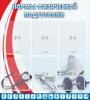 Стенд "Нормы физической подготовки" Вариант 2 - fgospostavki.ru - Шуя