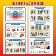 Стенд "Пожарная безопасность" Вариант 4 - fgospostavki.ru - Шуя