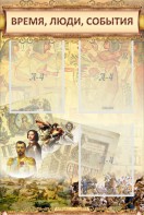 Стенд "Время, люди, события (классика)" - fgospostavki.ru - Шуя