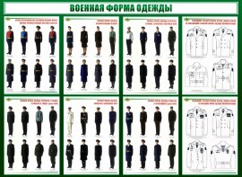 Стенд "Военная форма одежды" - fgospostavki.ru - Шуя