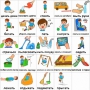 Набор карточек "Повседневные действия-2" - fgospostavki.ru - Шуя